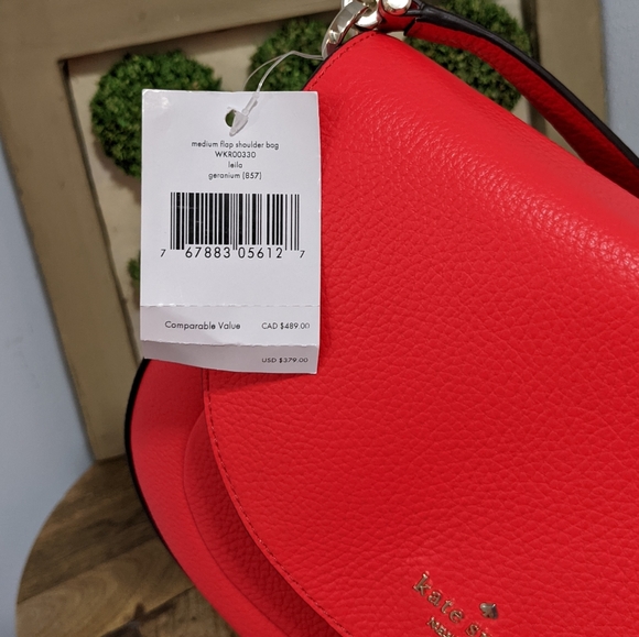 ♥️SOLD♥️ Kate Spade 'Leila' Geranium shoulder bag - Picture 7 of 10